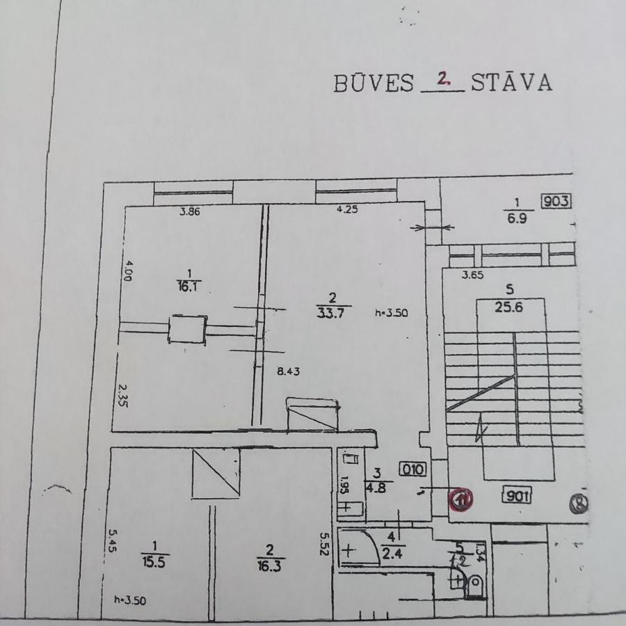 Ventspils Apartamenti Pie Ratslaukuma Eksteriør billede